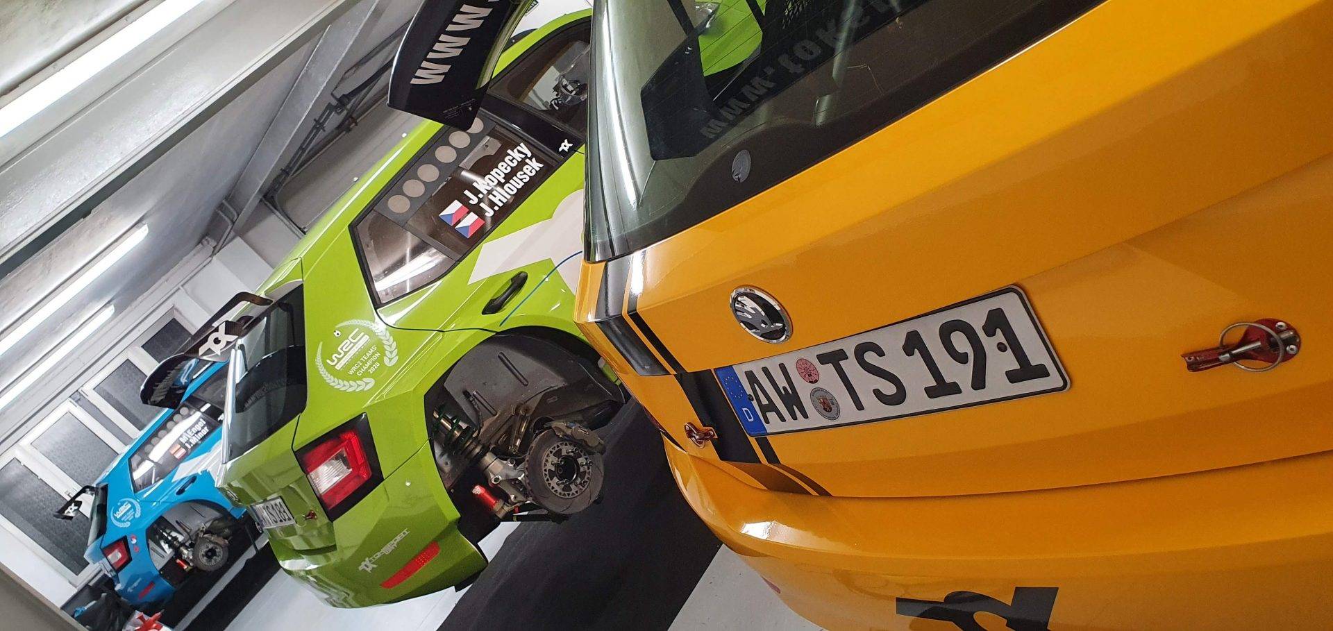 Skoda Fabia WRC TOKSPORT Komplettfolierung mit Decals