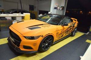 Mustang orange matt